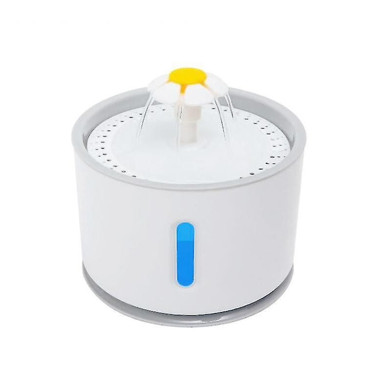 Fuente Automática De Agua Para Mascotas Huoguo 2.4l Con Led Para Cat Do - Venta Internacional.