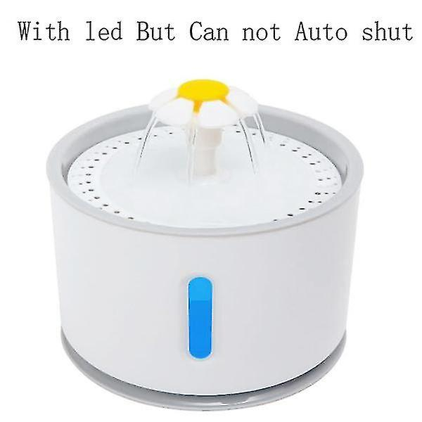 Foto 5 pulgar | Fuente Automática De Agua Para Mascotas Huoguo 2.4l Con Led Para Cat Do - Venta Internacional.