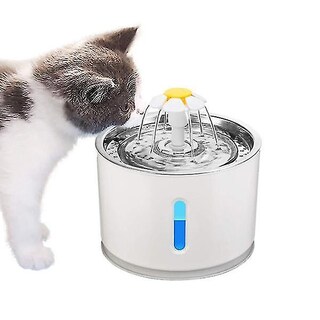 Foto 5 | Fuente Automática De Agua Para Mascotas Huoguo 2.4l Con Led Para Cat Do - Venta Internacional.