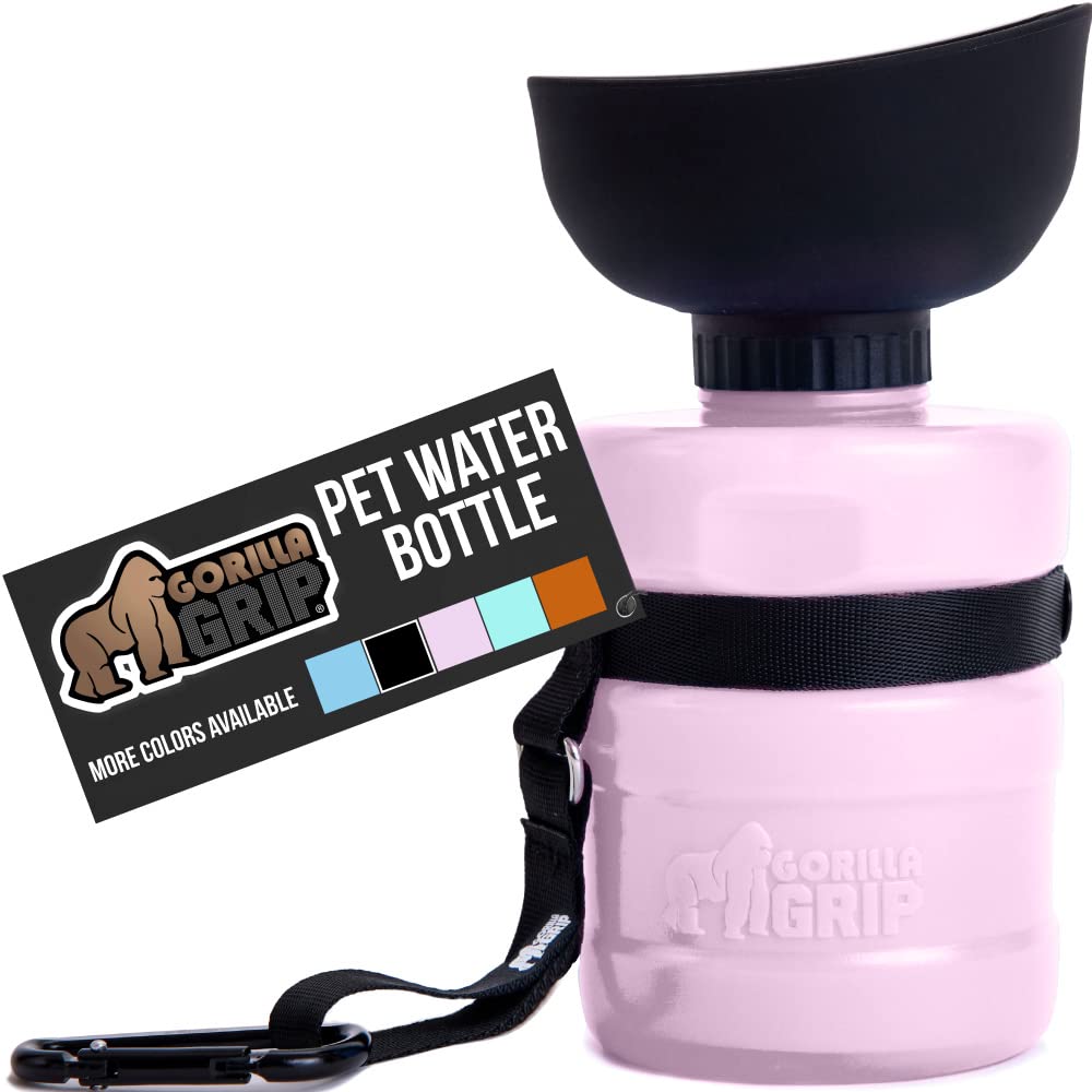 Botella De Agua Portátil Para Perros Gorilla Grip, A Prueba De Fugas, 600 Ml - Venta Internacional.