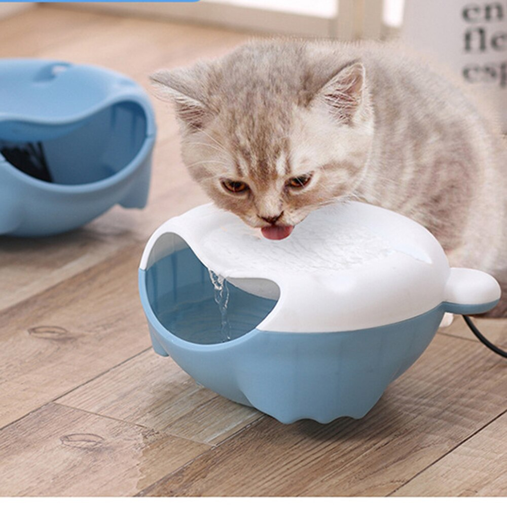 Foto 2 pulgar | Fuente De Agua Luminosa Automática Para Mascotas 1.5l - Azul - Venta Internacional.