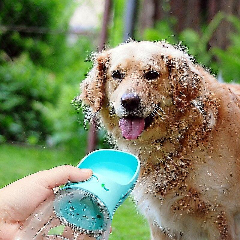 Foto 3 pulgar | Bebedero Portátil Para Botellas De Agua Para Perros Huoguo Blue - Venta Internacional.