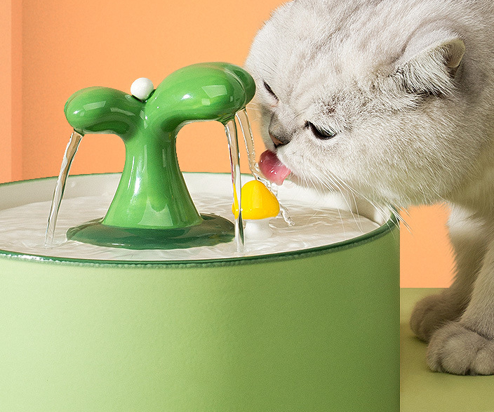 Foto 4 pulgar | Dispensador De Agua De Cerámica Para Beber Automático Para Mascotas - Venta Internacional.