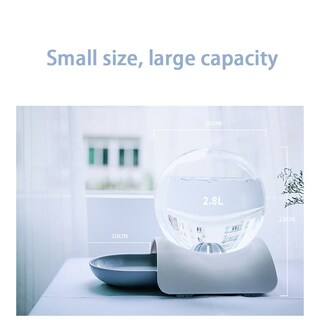 Foto 1 | Bebedero Automático Para Mascotas Con Dispensador De Agua De 2,8 Litros - Venta Internacional.