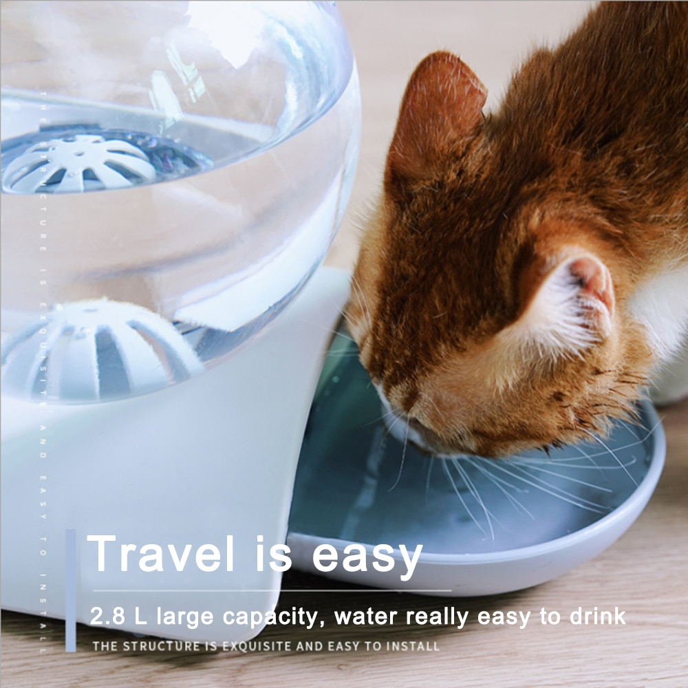 Foto 3 pulgar | Bebedero Automático Para Mascotas Con Dispensador De Agua De 2,8 Litros - Venta Internacional.