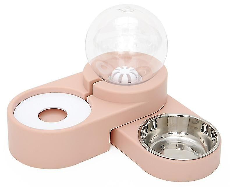 Fuente De Agua Para Mascotas Huoguo Bubble Automatic 1.8l Rosa - Venta Internacional.