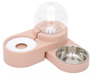 Foto 1 | Fuente De Agua Para Mascotas Huoguo Bubble Automatic 1.8l Rosa - Venta Internacional.