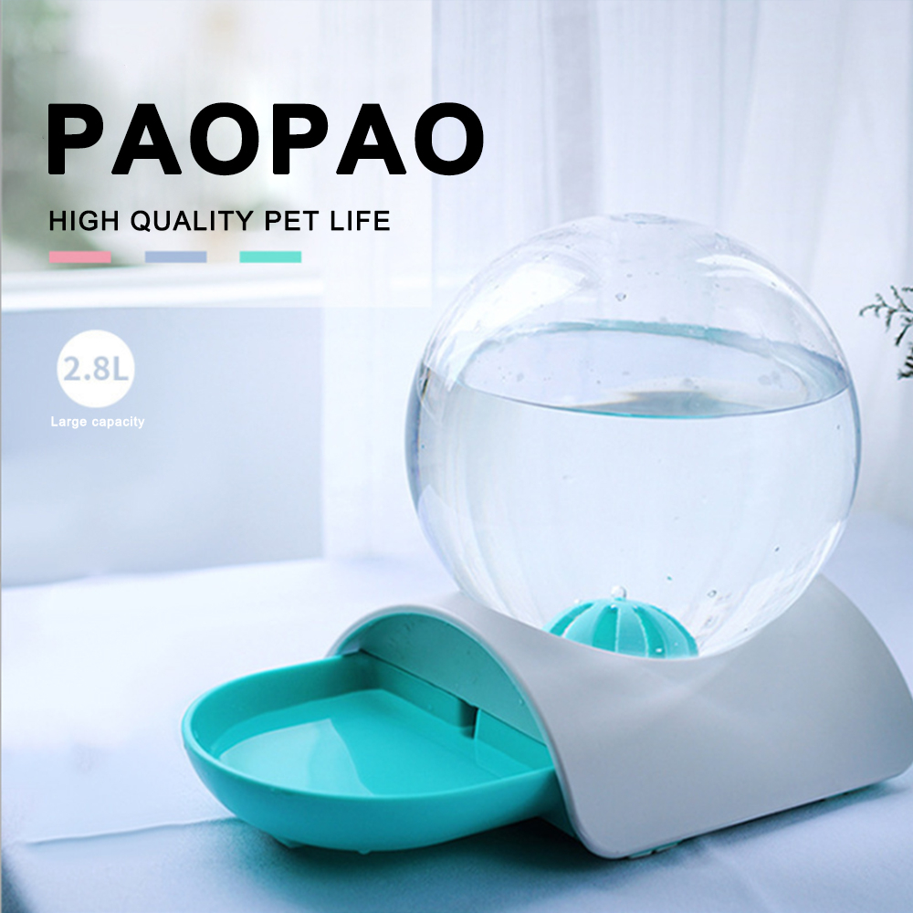Bebedero Automático Para Mascotas Con Dispensador De Agua De 2,8 Litros - Venta Internacional.