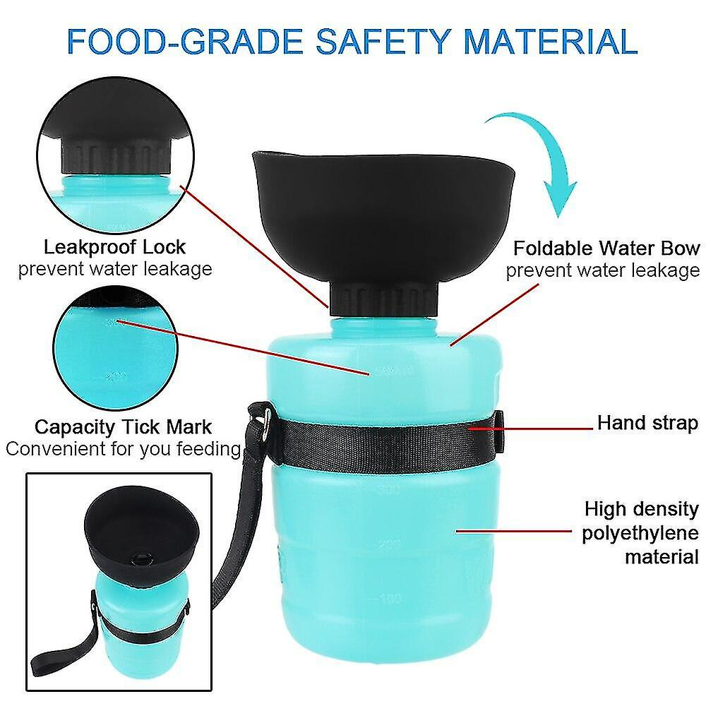 Foto 3 pulgar | Comedero Plegable Para Mascotas, Tipo Jarra De Agua, Dispensador De Vasos - Venta Internacional.