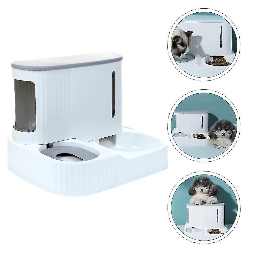 Foto 2 pulgar | Dispensador Automático De Alimentos Para Mascotas Con Botella De Agua De 3 Litros - Venta Internacional.