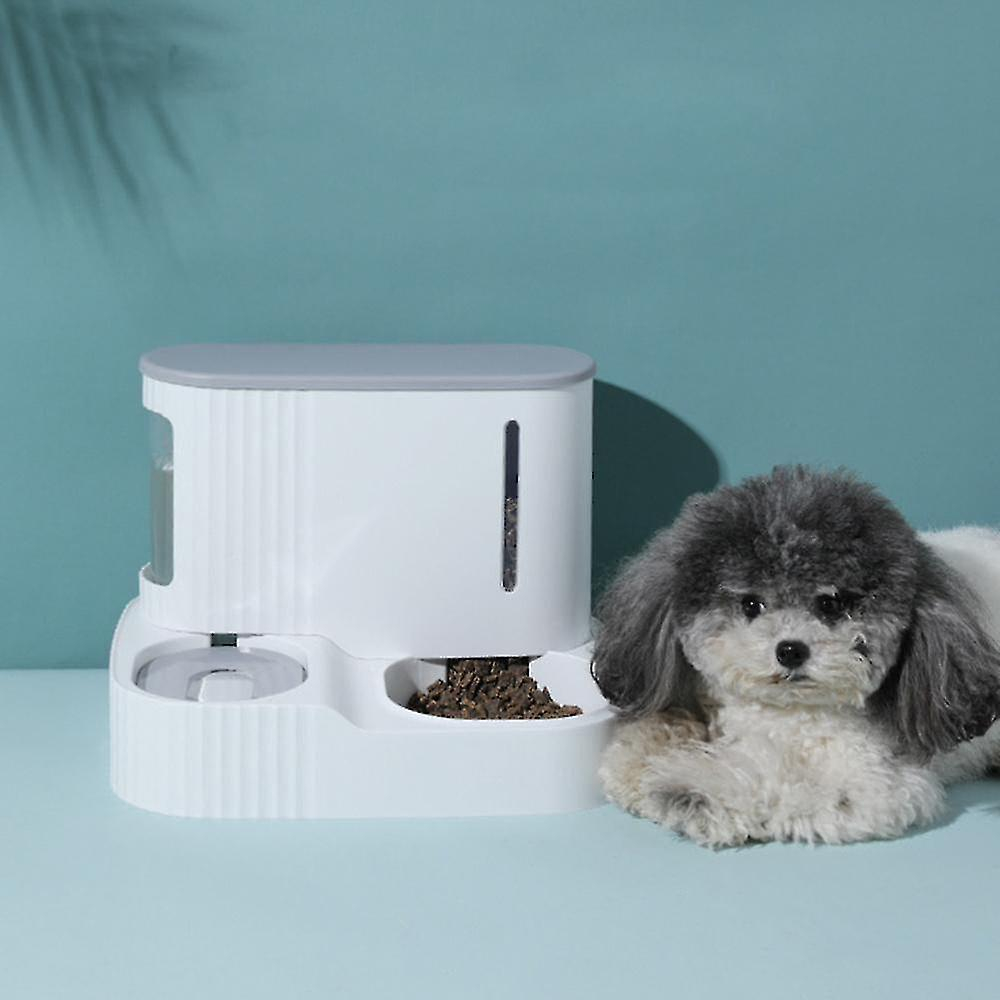 Foto 3 pulgar | Dispensador Automático De Alimentos Para Mascotas Con Botella De Agua De 3 Litros - Venta Internacional.