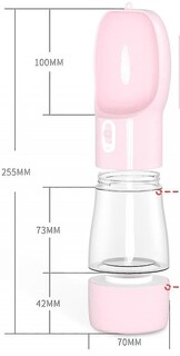 Foto 2 | Comedero Para Botellas De Agua Para Perros Huoguo Drinking Water Drop - Venta Internacional.