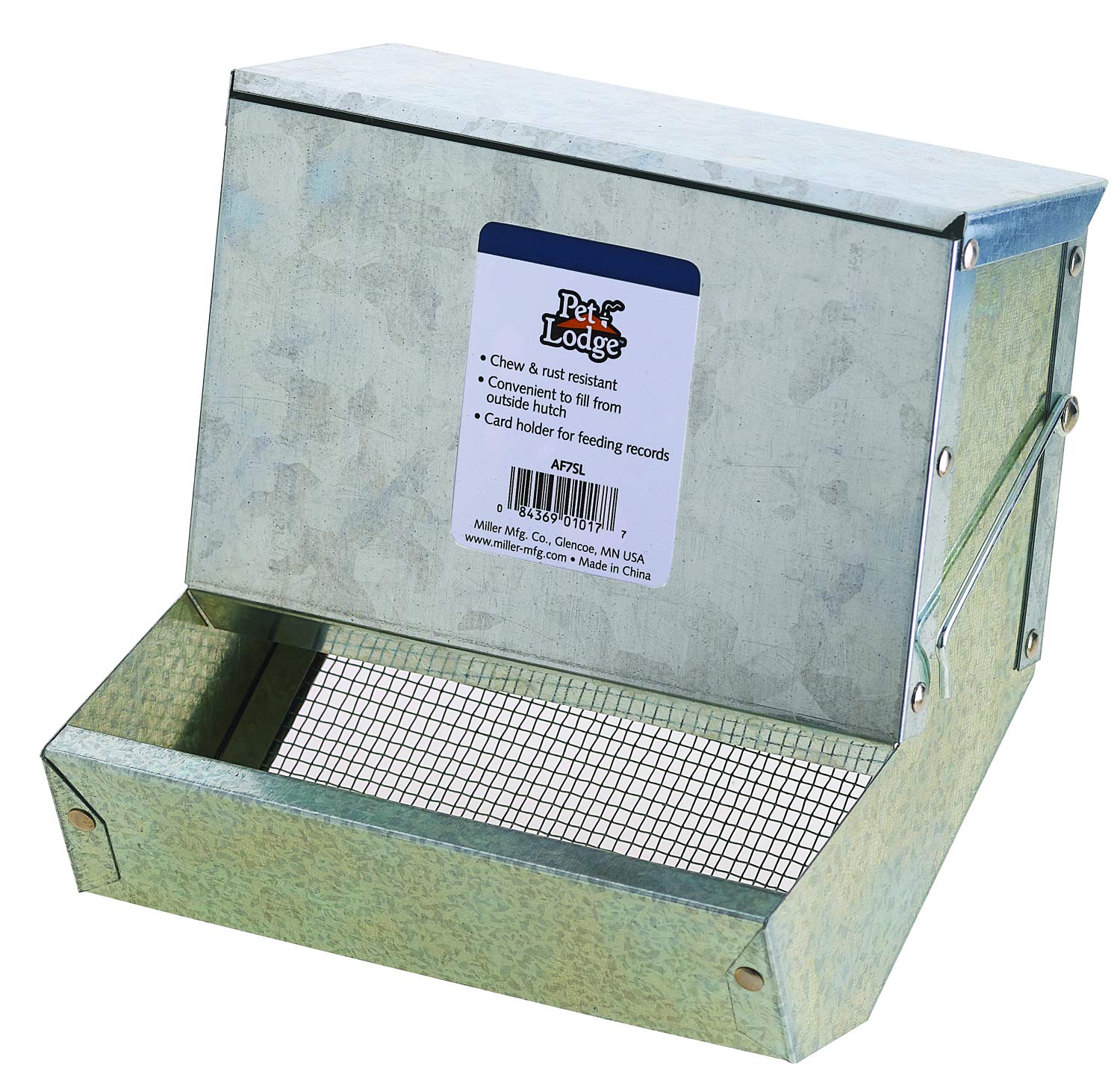 Foto 2 pulgar | Comedero Para Animales Pequeños Pet Lodge Outdoor Gravity Feeder - Venta Internacional.
