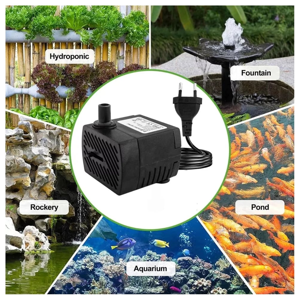 Foto 3 pulgar | Bomba De Agua Sumergible H300 Para Bebedero De Fuente De Acuario - Venta Internacional.
