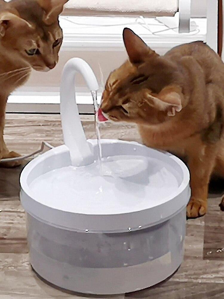 Foto 3 pulgar | Fuente De Agua Para Mascotas Huoguo, Cuello De Cisne, Capacidad De 2 Litros, Para Gatos Y Perros - Venta Internacional.