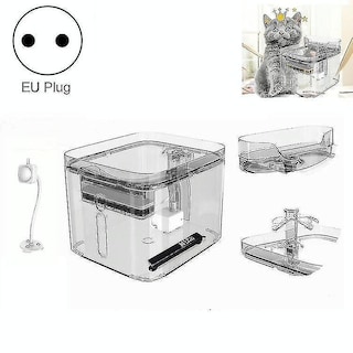 Foto 1 | Filtro De Circulación Automático Bird Cage Bird Baths, 3 Litros - Venta Internacional.
