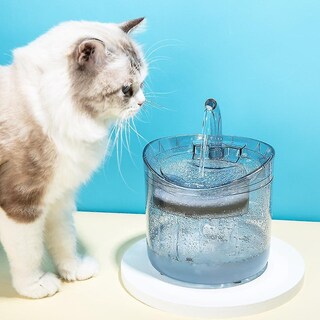 Foto 3 | Fuente De Agua Huoguo Transparente De 1,6 L Con Filtro Para Mascotas - Venta Internacional.