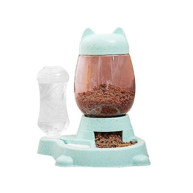 Dispensador De Agua Para Perros, Dos En Uno, Con Comedero Para Gatos - Venta Internacional.