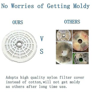 Foto 4 | Fuente De Agua Para Mascotas Huoguo De 1,6 L Con 4 Filtros Para Gatos, Color Blanco - Venta Internacional.