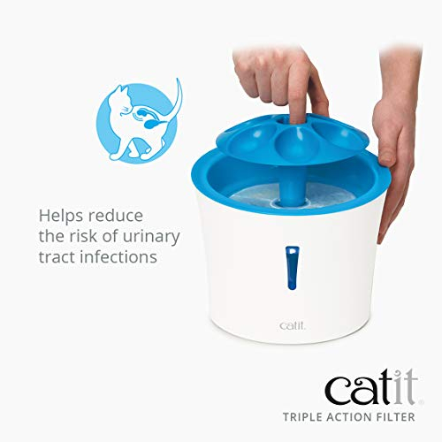 Foto 3 pulgar | Paquete De 5 Filtros Para Fuentes De Agua Catit Triple Action - Venta Internacional.