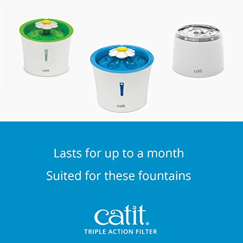 Foto 5 | Paquete De 5 Filtros Para Fuentes De Agua Catit Triple Action - Venta Internacional.