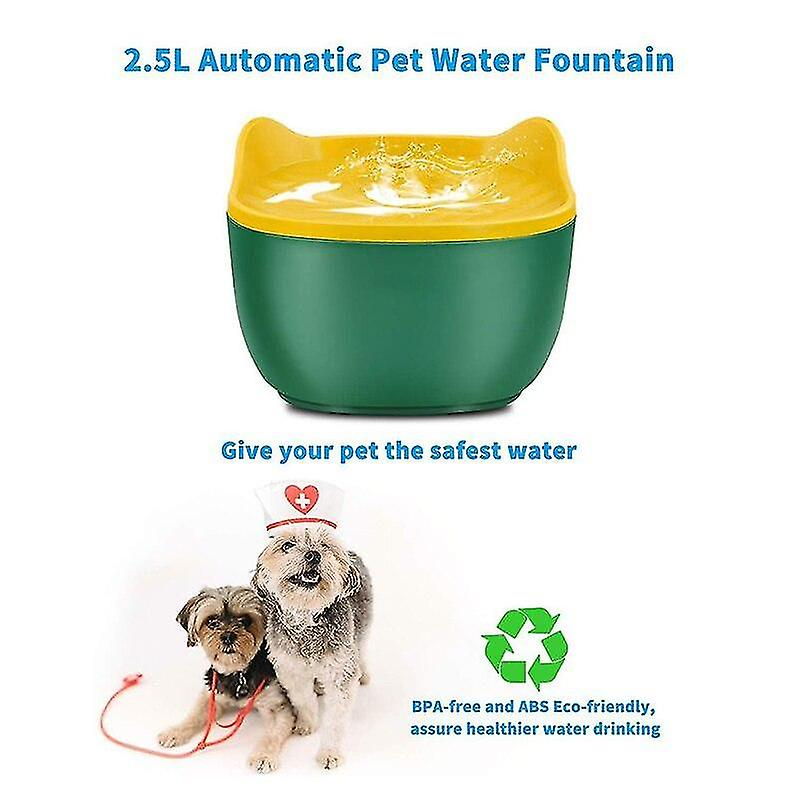 Foto 4 pulgar | Bebedero Huoguo, Sistema Automático De Agua Para Perros Y Gatos De 2,5 Litros - Venta Internacional.