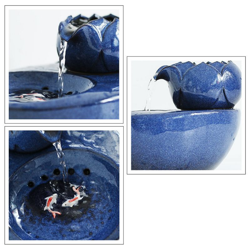 Foto 5 pulgar | Fuente De Agua Potable Eléctrica Para Gatos De Cerámica Sanlin Beans - Venta Internacional.