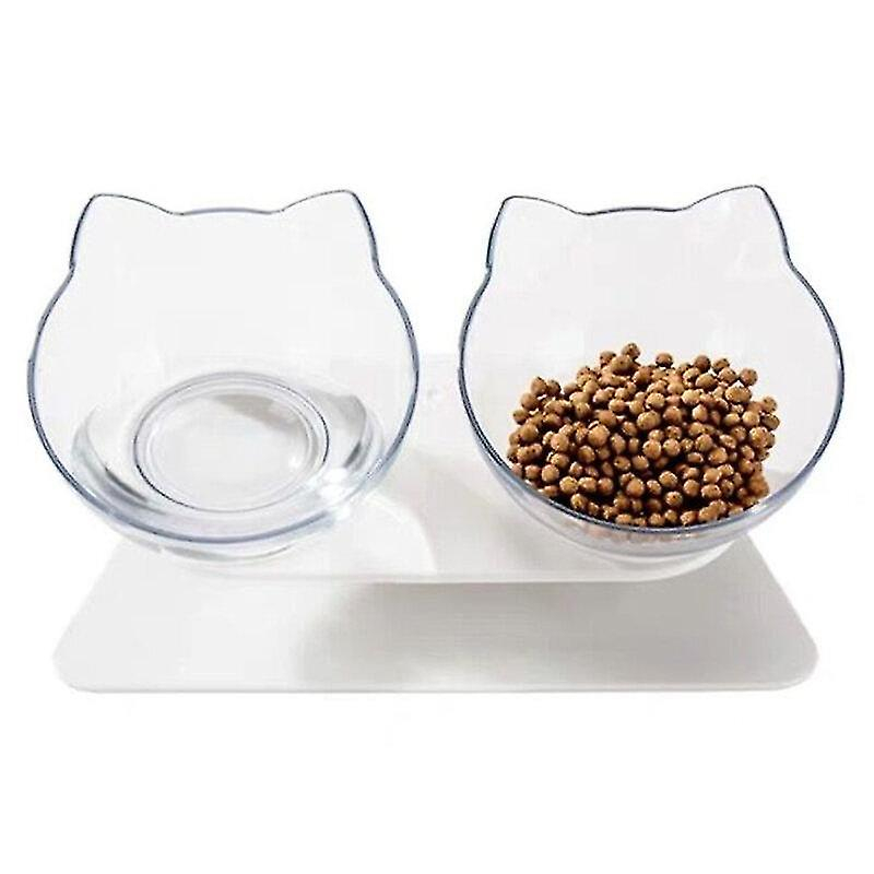 Foto 2 pulgar | Cuencos De Comida Extraíbles De Doble Cuenco Con Soporte Para Pájaros - Venta Internacional.