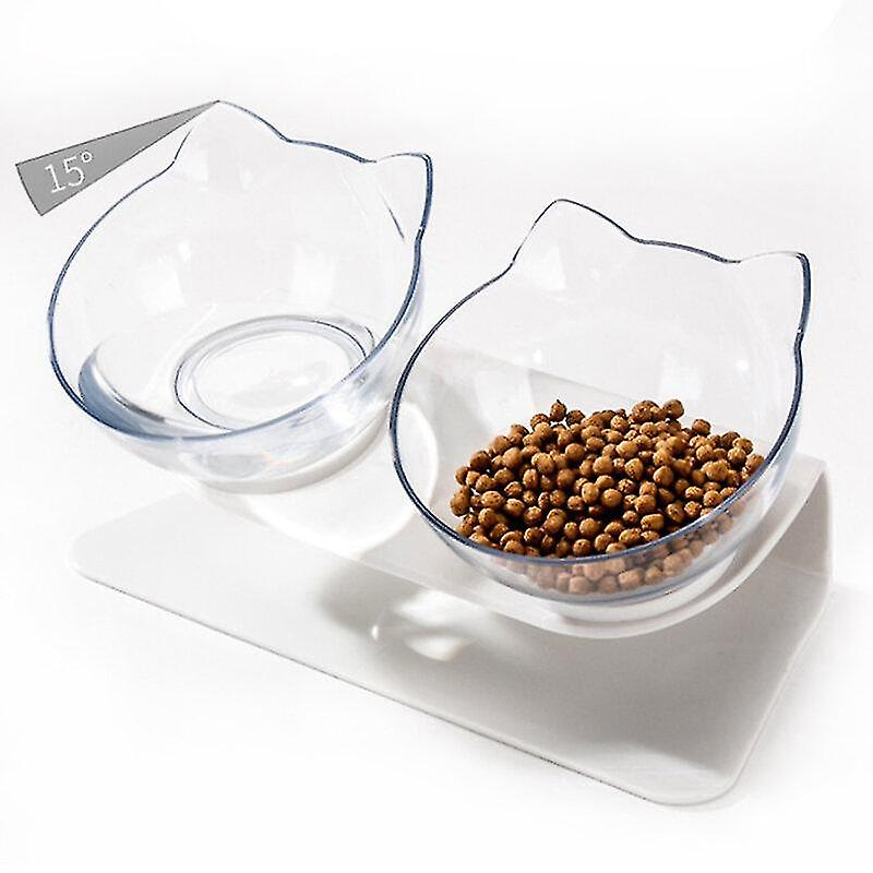 Foto 3 pulgar | Cuencos De Comida Extraíbles De Doble Cuenco Con Soporte Para Pájaros - Venta Internacional.