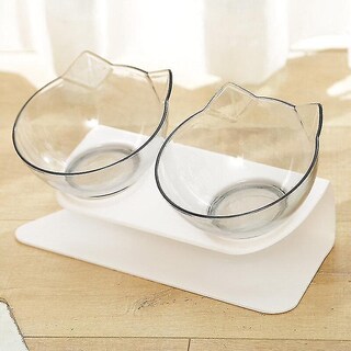 Foto 4 | Cuencos De Comida Extraíbles De Doble Cuenco Con Soporte Para Pájaros - Venta Internacional.