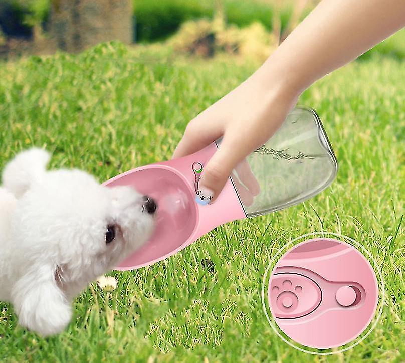 Foto 3 pulgar | Botella De Agua Portátil Para Perros Drinking Fountains, Rosa - Venta Internacional.
