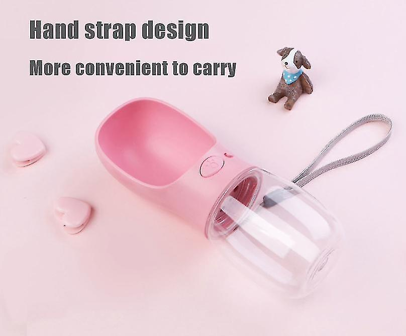 Foto 5 pulgar | Botella De Agua Portátil Para Perros Drinking Fountains, Rosa - Venta Internacional.