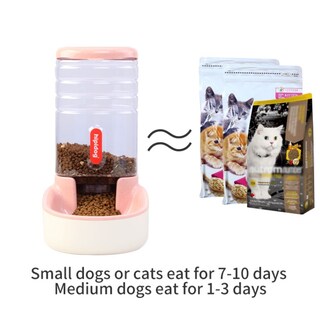 Foto 2 | Comedero Automático Para Mascotas Sanlin Beans 3.8l Para Gatos Y Perros - Venta Internacional.