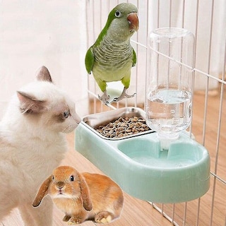 Foto 1 | Bebedero, Comedero Duradero Para Perros, Dispensador De Agua, Ecológico, De Acero Inoxidable, Caja E - Venta Interna