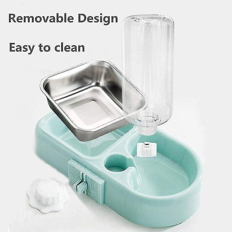 Foto 3 pulgar | Bebedero, Comedero Duradero Para Perros, Dispensador De Agua, Ecológico, De Acero Inoxidable, Caja E - Venta Interna