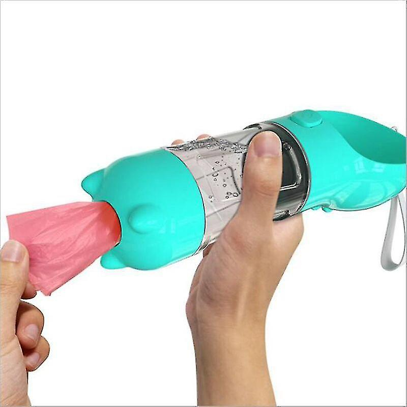 Foto 3 pulgar | Botella De Agua Portátil Para Perros Drinking Fountains, Color Azul - Venta Internacional.