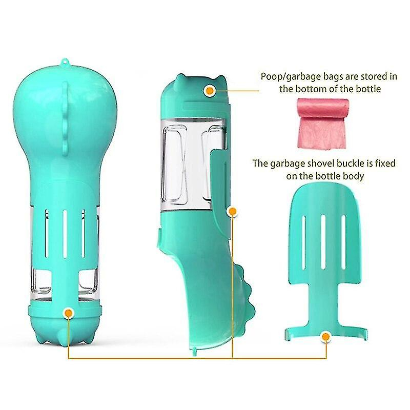 Foto 4 pulgar | Botella De Agua Portátil Para Perros Drinking Fountains, Color Azul - Venta Internacional.