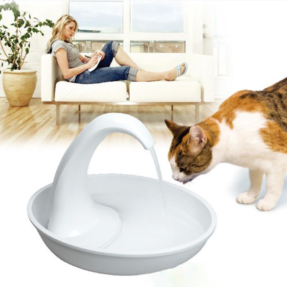 Foto 2 | Dispensador Automático De Agua Para Mascotas En Forma De Cisne Para Perros Y Gatos - Venta Internacional.