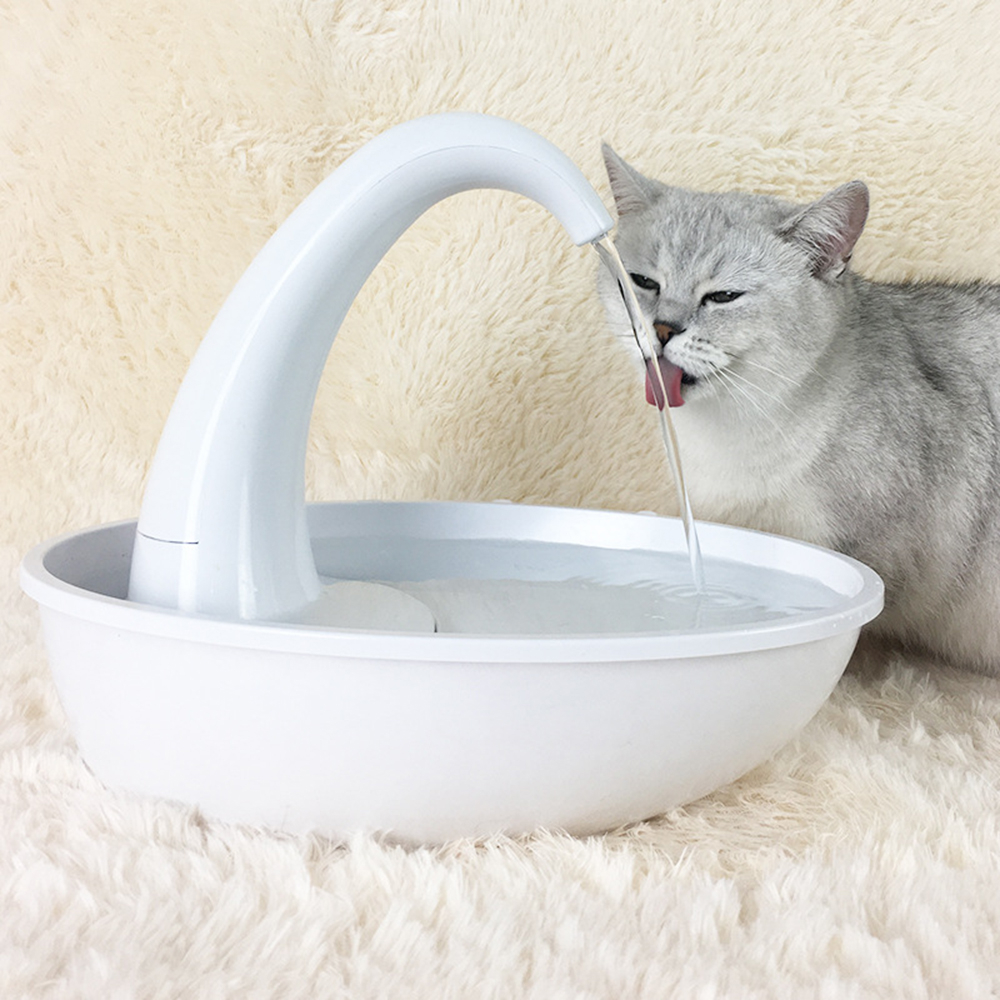 Foto 3 | Dispensador Automático De Agua Para Mascotas En Forma De Cisne Para Perros Y Gatos - Venta Internacional.