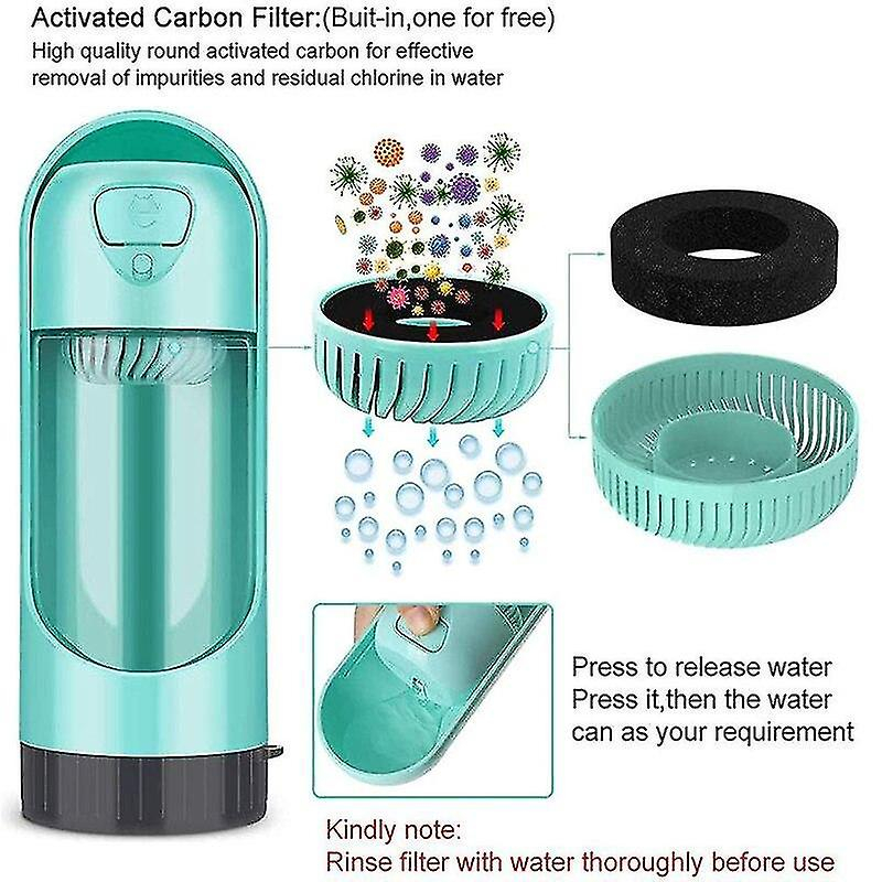 Foto 5 pulgar | Botella De Agua Portátil Plegable Para Mascotas Drinking Fountains - Venta Internacional.