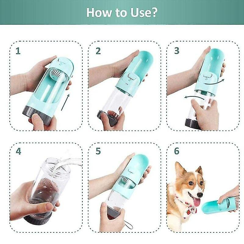 Foto 5 | Botella De Agua Portátil Plegable Para Mascotas Drinking Fountains - Venta Internacional.