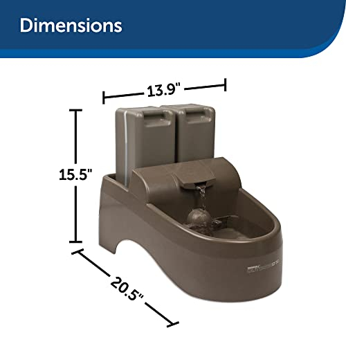 Foto 7 pulgar | Fuente De Agua Para Exteriores Etsafe, Capacidad De 12757 Ml - Venta Internacional.