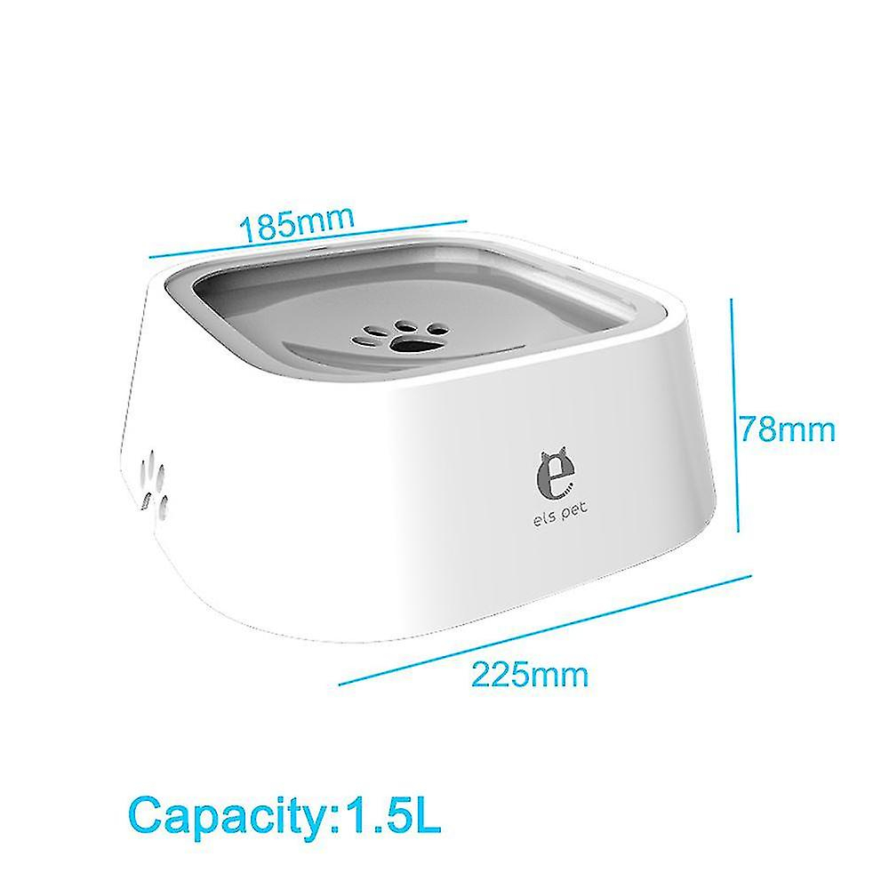 Foto 3 pulgar | Cuenco De Agua Potable Portátil Para Perros Y Gatos De 1,5 Litros - Venta Internacional.