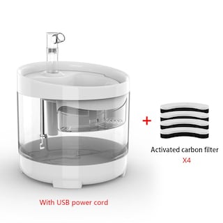 Foto 1 | Fuente De Agua Automática Para Gatos Sanlin Beans De 1,6 L Con 1 Filtro - Venta Internacional.