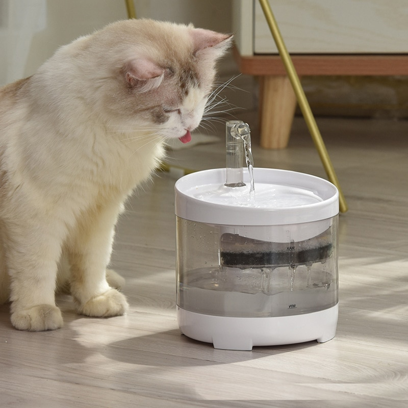Foto 3 pulgar | Fuente De Agua Automática Para Gatos Sanlin Beans De 1,6 L Con 1 Filtro - Venta Internacional.