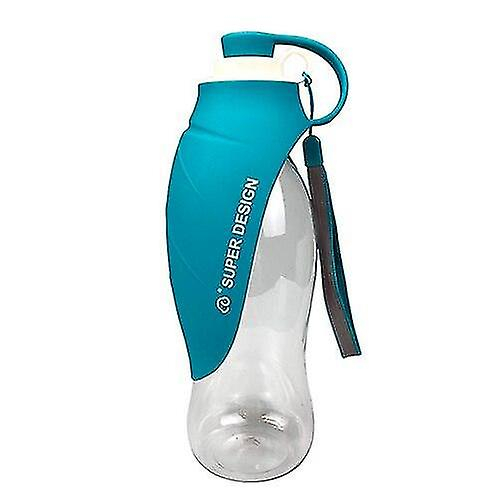 Botella De Agua Para Mascotas Huoguo Portátil De 580 Ml Con Cuenco De Silicona - Venta Internacional.