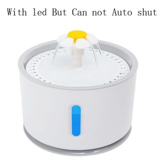 Foto 3 | Fuente De Agua Para Mascotas Sanlin Beans Automática Led 2.4l - Venta Internacional.
