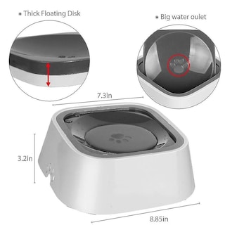 Foto 2 | Vehículo Con Cuenco De Agua Para Perros Que Transportaba Flotabilidad Flotante De 1,5 Litros - Venta Internacional.