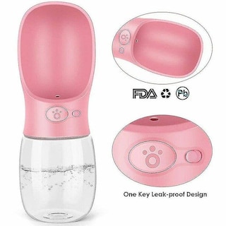 Foto 2 | Botella De Agua Ligera Para Mascotas Huoguo De Drinking Fountains, 550 Ml - Venta Internacional.