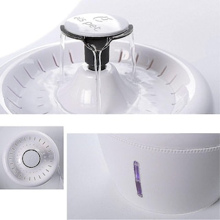 Foto 5 | Fuente De Agua Para Mascotas Huoguo Usb Eléctrica De 2,5 L Para Gatos Y Perros - Venta Internacional.